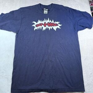 Git-R-Done Shirt Mens Extra Large Blue Pro Player‎ Graphic Tee Comedy Slogan